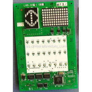 Indicador de COP LHD-650AG21 para ascensores Mitsubishi GPS-3